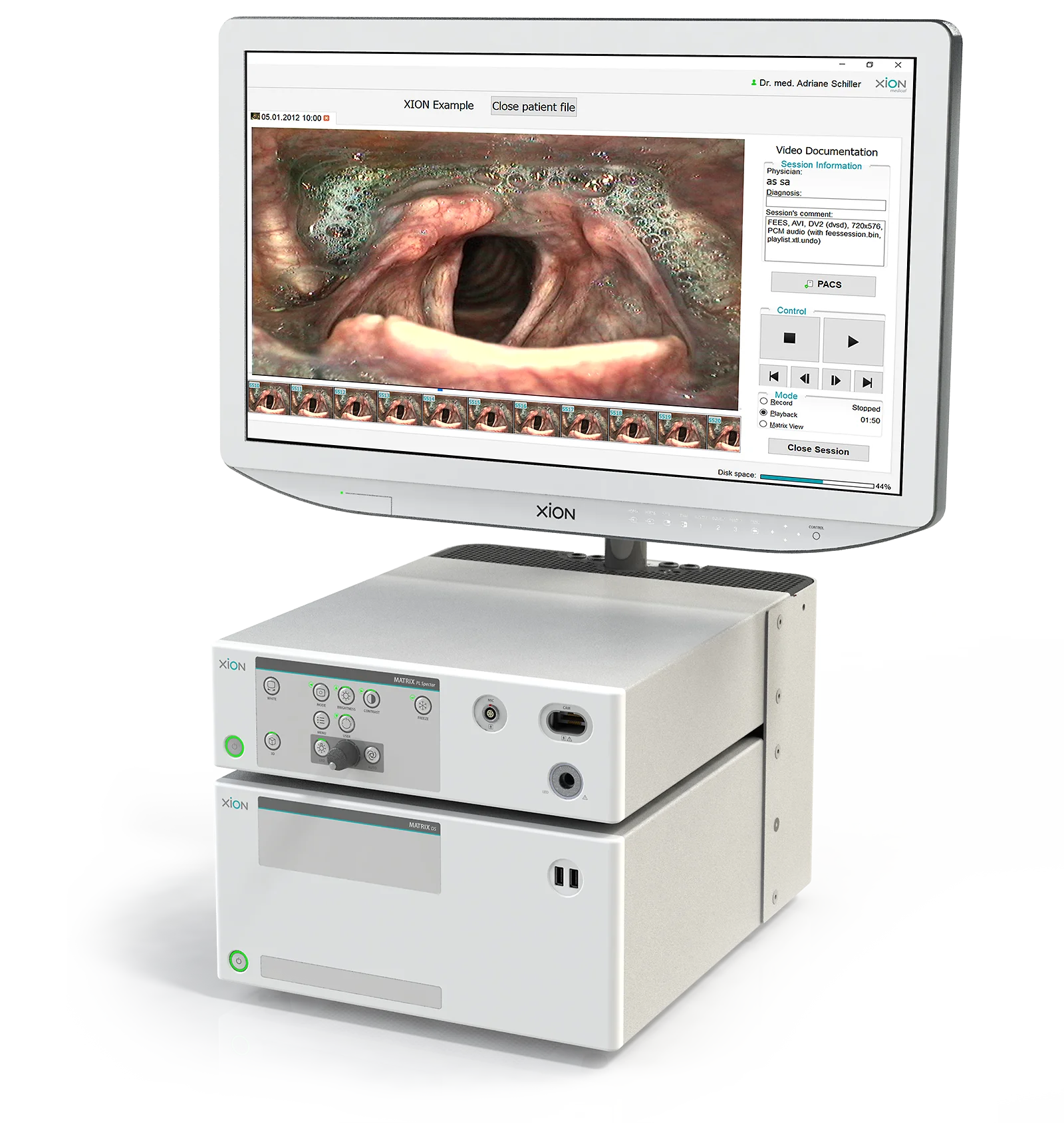 EndoDESK Rückwandsystem EndoDESK Rückwandsystem
